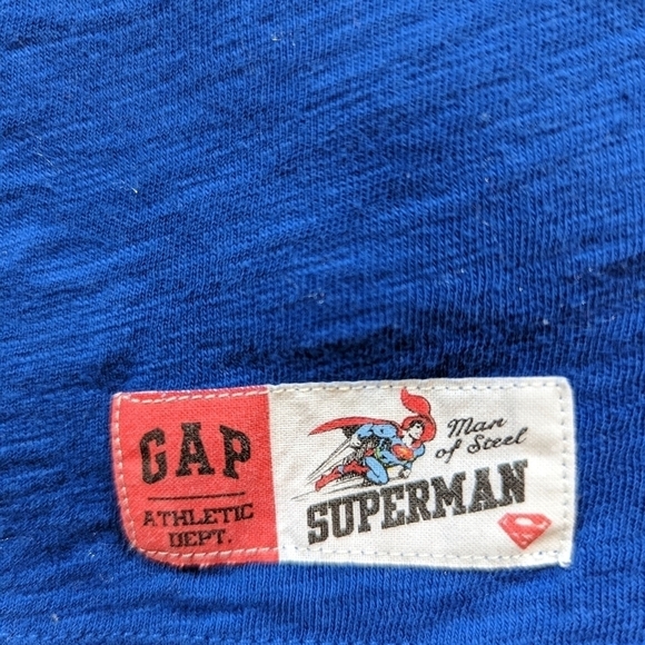 BABY Gap DC comics Superman crew neck short sleeve t-shirt 5 - Picture 5 of 9